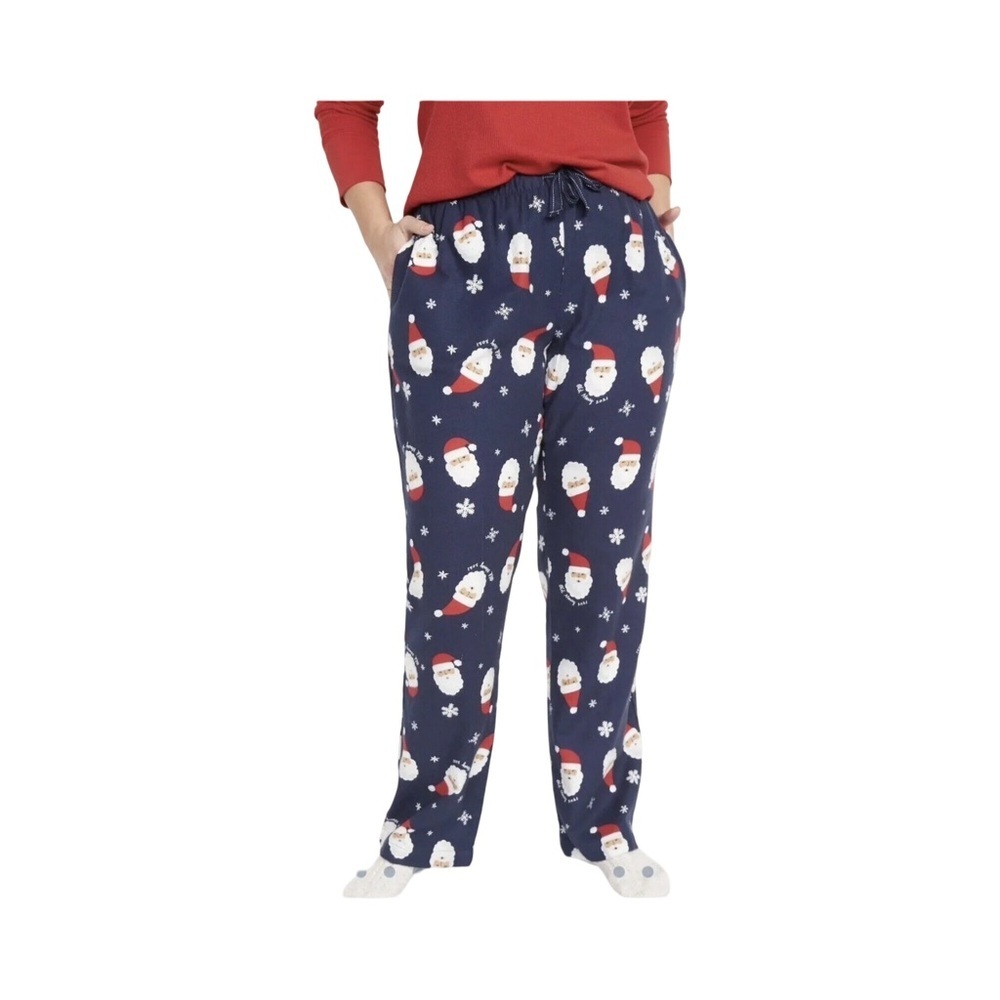 Old Navy Women's Santa Claus Christmas Holiday Pajama Pants NWT Size XXL